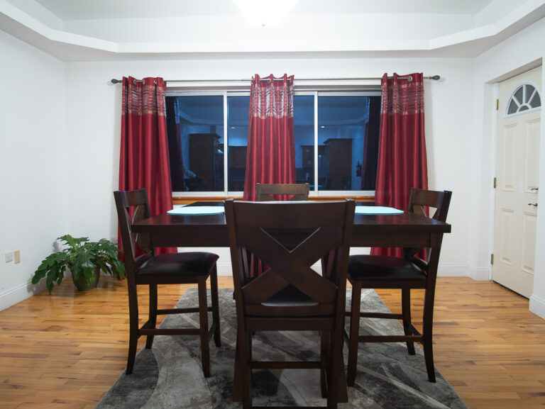 Our luxurious Dinning room